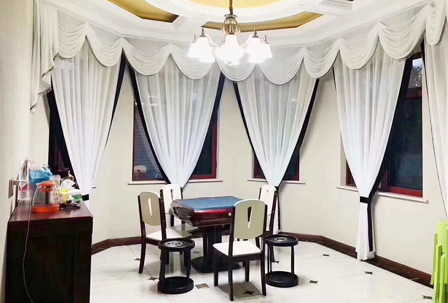 高檔會(huì)所窗簾9